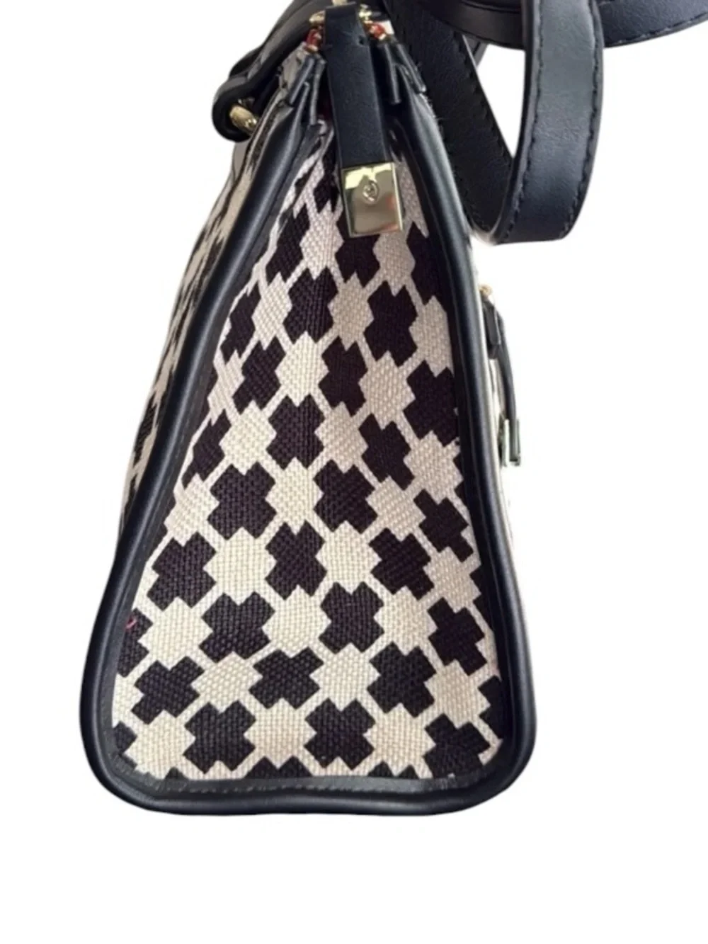 Spartina 449 Ellis Bella Black & White Shoulder Bag
